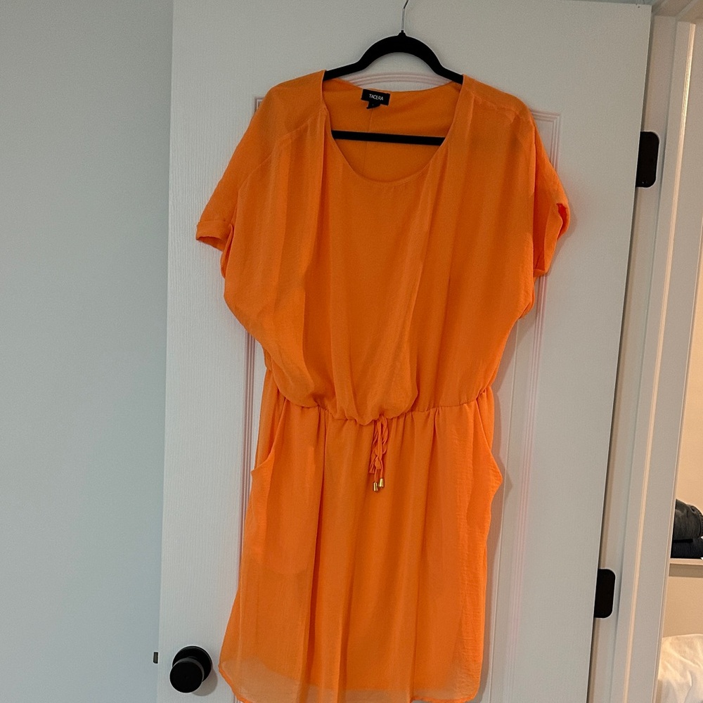 Bright Orange Dress